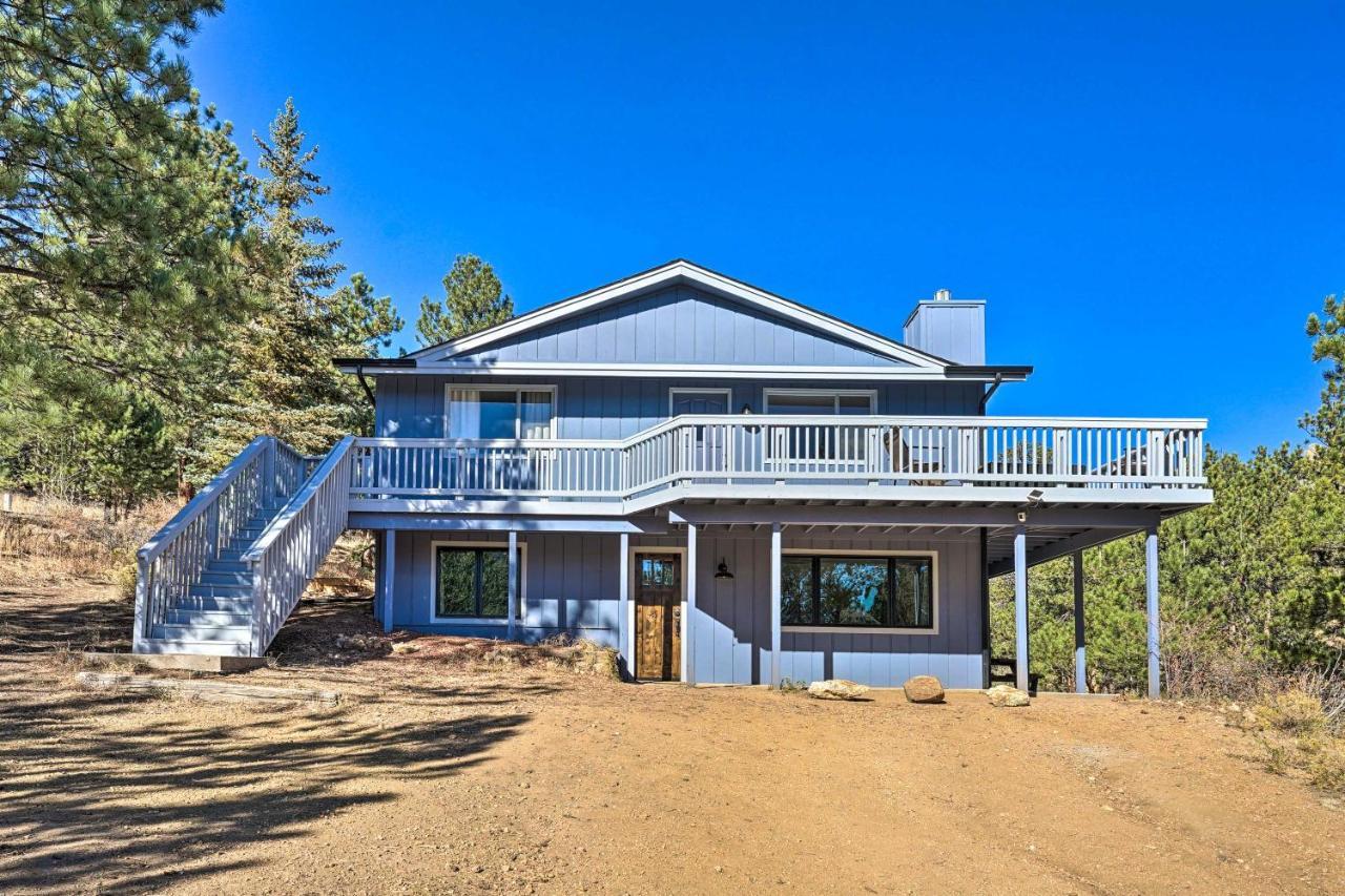 Luxe Updated Home With Grill And Hot Tub 4 Mi To Rmnp Estes Park Exterior photo