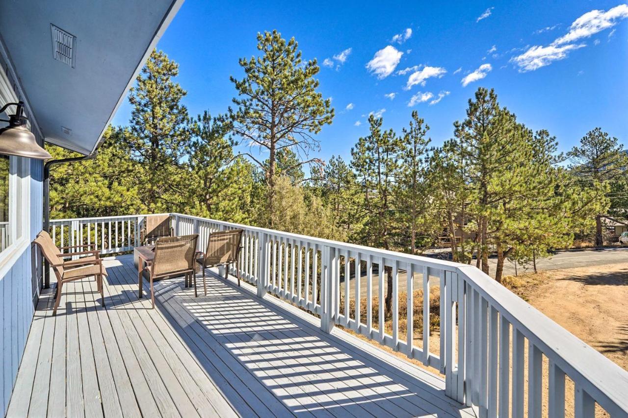 Luxe Updated Home With Grill And Hot Tub 4 Mi To Rmnp Estes Park Exterior photo